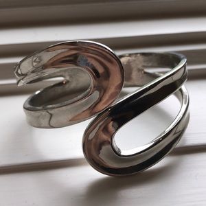 Silver bangle